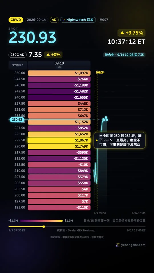 复盘视频 CRWD：目标位